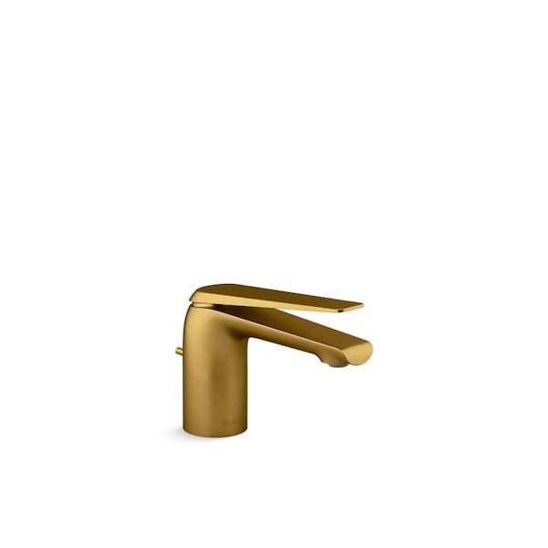 Kohler Avid Single-Handle Faucet Vibrant Brushed Moderne Brass 97345-4-2MB - main